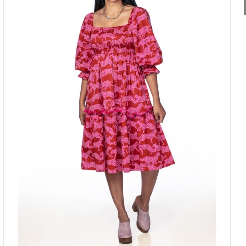 Crosby by Mollie Burch Dress - Jumping Jaguar print